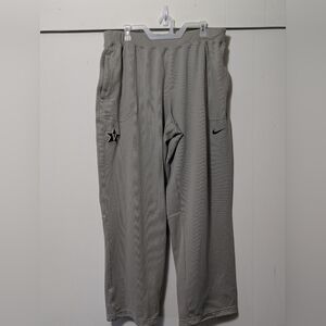 Men's Vanderbilt Basketball Nike Warm Up Gray  Sweatpants Pants 3XL